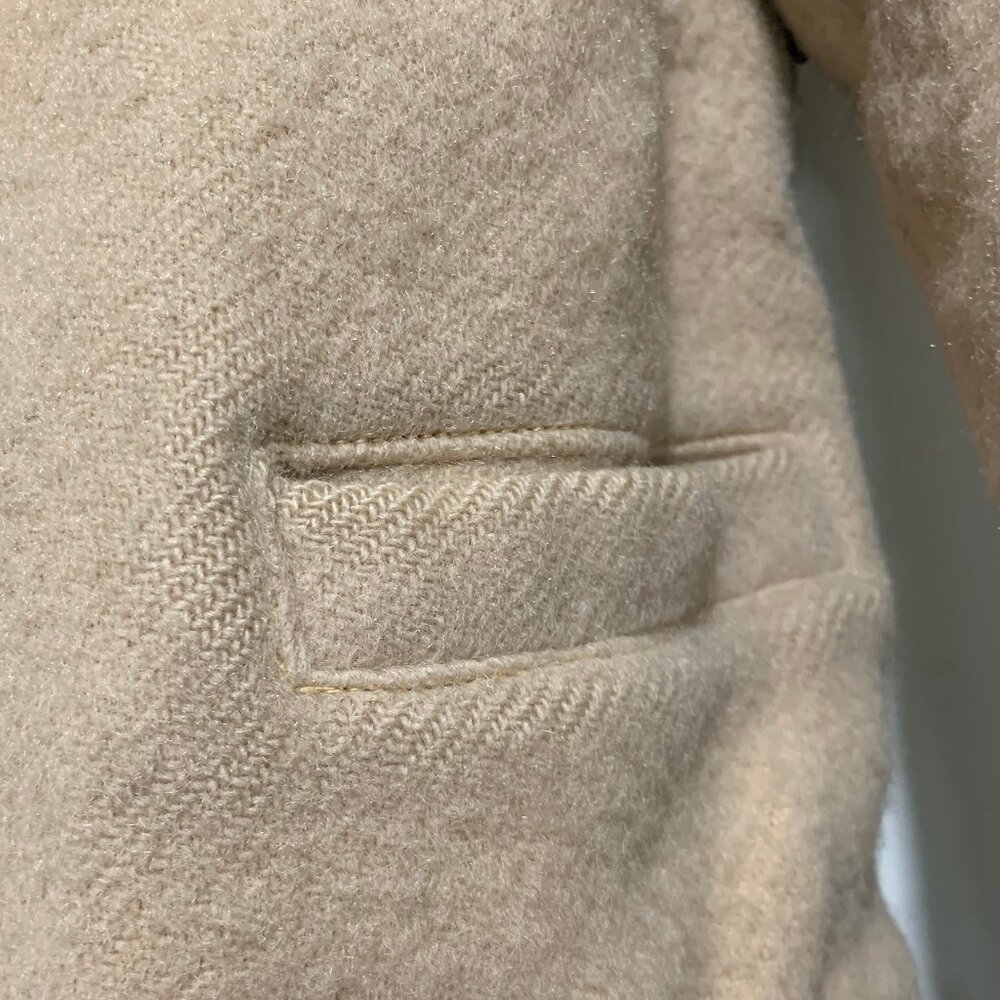 VINTAGE HUDSON'S BAY WOOL FAUX FUR TRIM HOODED JACKETS SIZE S - Picture 10 of 12
